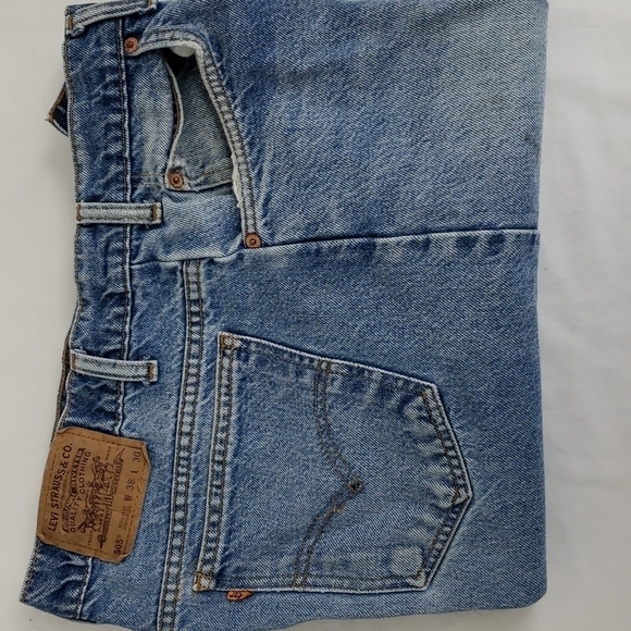 Vintage Orange Tab 505 Levis Measures 36x29 Stained - Picture 1 of 14